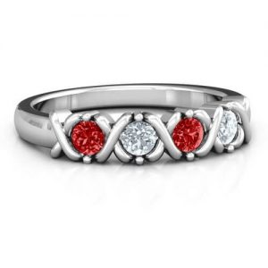 Anello XOXO baci e abbracci