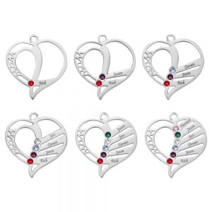 Collana con pietra incisa della mamma incisa