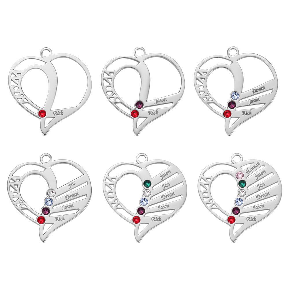Collana con pietra incisa della mamma incisa