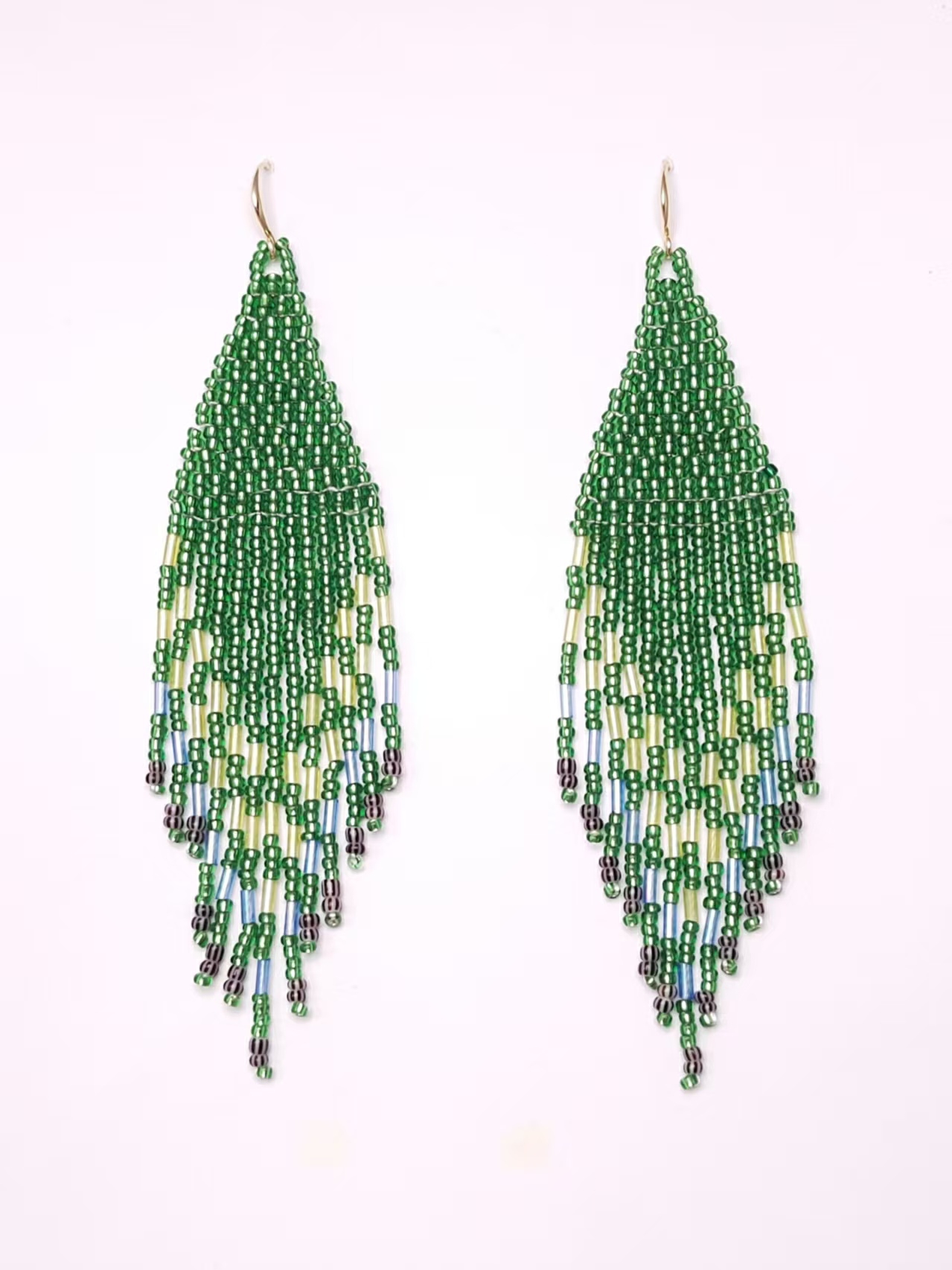 Handmade Bohemian-style beaded earrings, the perfect jewelry gift for women - Image 3