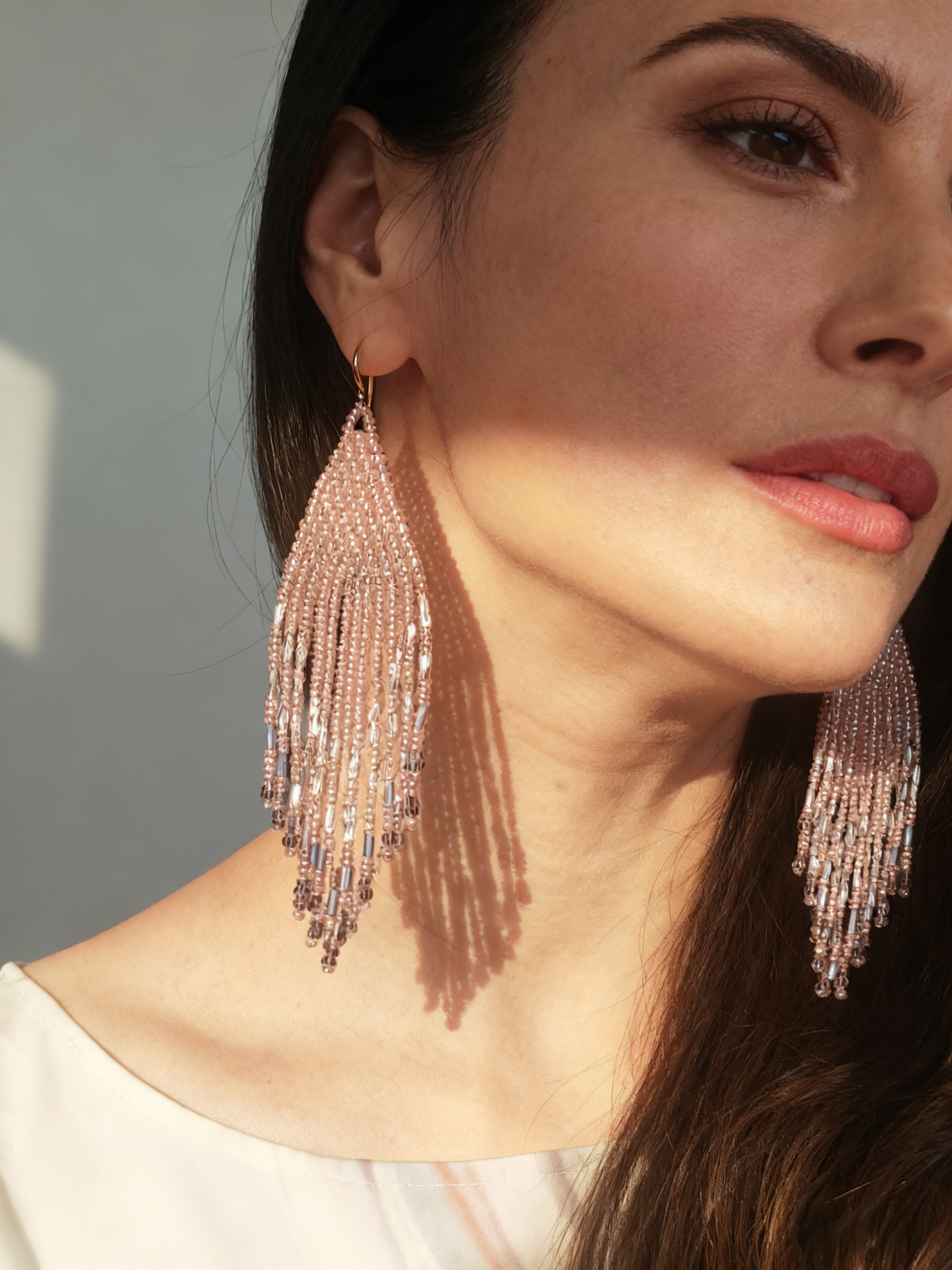 Handmade Bohemian-style beaded earrings, the perfect jewelry gift for women - Image 5
